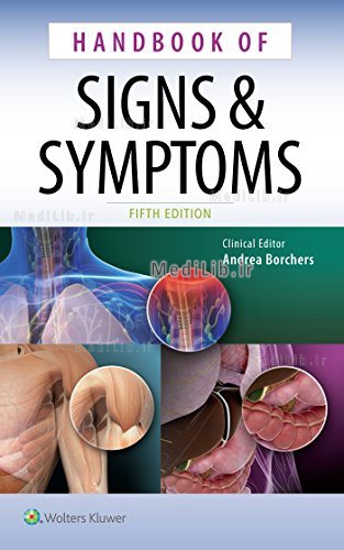 Handbook of Signs and Symptoms